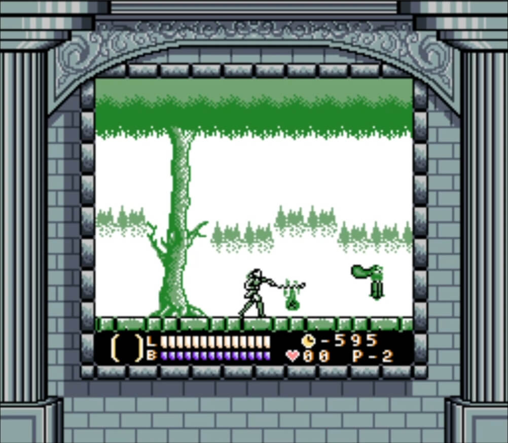 Castlevania Legends - геймплей игры Game Boy